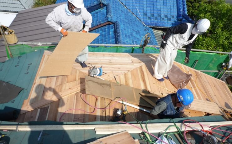施工中の様子2